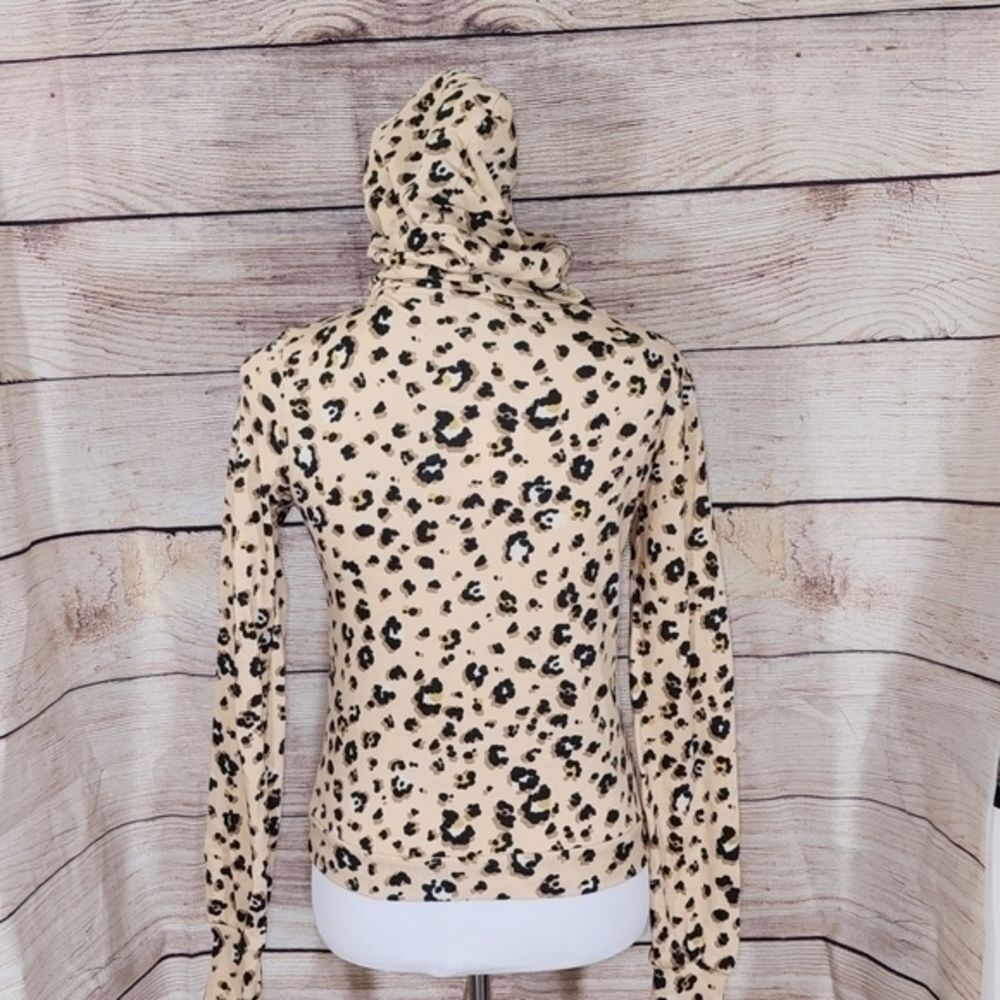 NWT Love Fire Animal Print‎ Sweatshirt Size X-Small - Picture 8 of 16